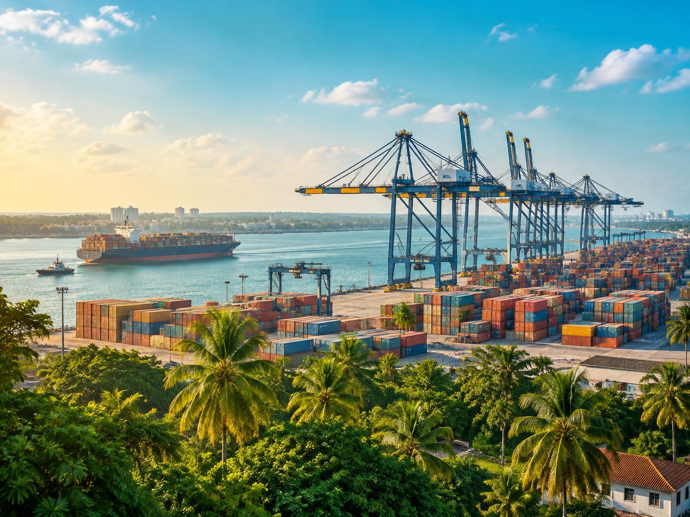 Maritime trade setting in Kochi